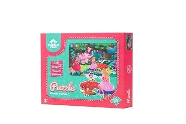Prinsesspussel för 3 år
